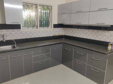 Kitchen in 3 BHK Apartment at Hill View Banjara Hills, Banjara Hills – for Rent