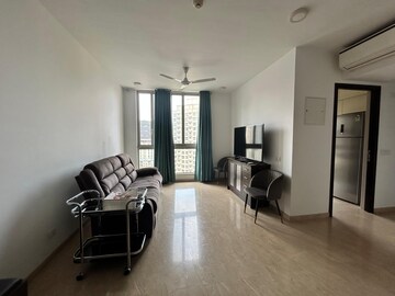 Living Room in 2.5 BHK Apartment at Hiranandani Atlantis, Powai – for Rent