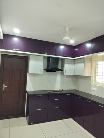 Kitchen in 3 BHK Apartment at Vishnu Vistara, Hi Tech City – for Rent