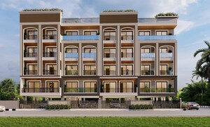 3 BHK Builder Floor – Exterior View View at Jakhan - for Sale