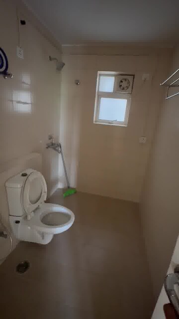 Bathroom in 3 BHK Apartment at Unitech Fresco Kolkata, Rajarhat New Town – for Rent