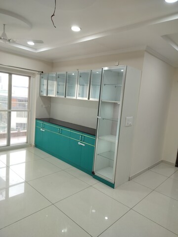 Building Lobby in 3 BHK Apartment at Vishnu Vistara, Hi Tech City – for Rent