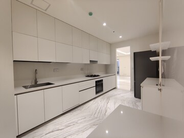 Kitchen in 3 BHK Apartment at Bhartiya Leela Residences, Thanisandra Main Road – for Rent