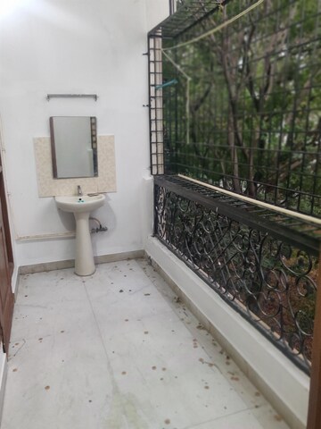 Balcony in 3 BHK Apartment at Ahuja Towers Banjara Hills, Banjara Hills – for Rent