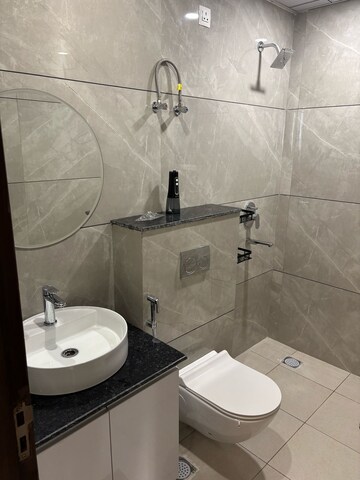 Bathroom in 2 BHK Apartment at Lower Parel – for Rent