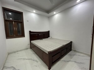 Bedroom in 2 BHK Builder Floor at Freedom Fighters Enclave – for Rent