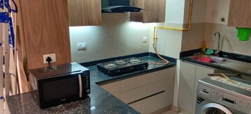 Kitchen in 1 RK Apartment at Brigade Cornerstone Utopia, Varthur – for Rent