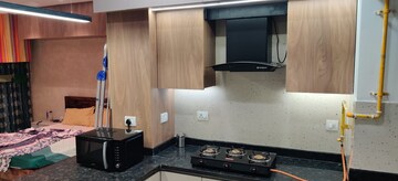 Kitchen in 1 RK Apartment at Brigade Cornerstone Utopia, Varthur – for Rent