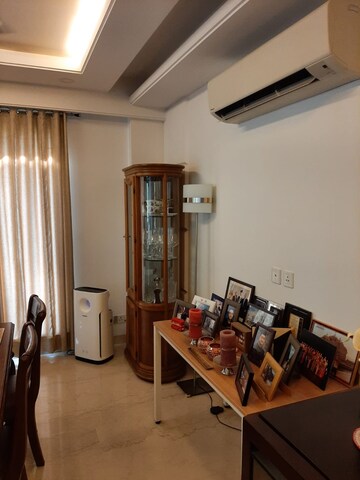 Living Room in 3 BHK Apartment at Defence Colony – for Rent