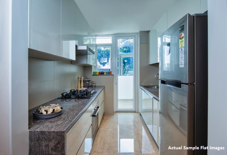 Kitchen, emaar-digi-homes 3 Bedroom 2588 Sq.Ft. Apartment In Sector 62 Gurgaon 8493347