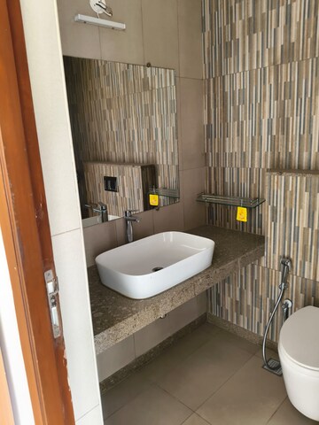 Bathroom in 2 BHK Apartment at Shapoorji Pallonji Vicinia, Powai – for Rent