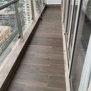 Balcony in 2 BHK Apartment at Gundecha Trillium, Devala Pada – for Rent