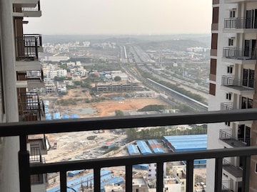 3 BHK Apartment – Exterior View View at Rajapushpa Provincia, Narsingi - for Rent
