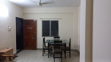 Living Room in 2 BHK Apartment at Rachna Garden Estate, Aundh – for Rent