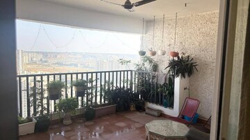 Balcony in 3 BHK Apartment at Godrej Oasis, Sector 88a – for Rent