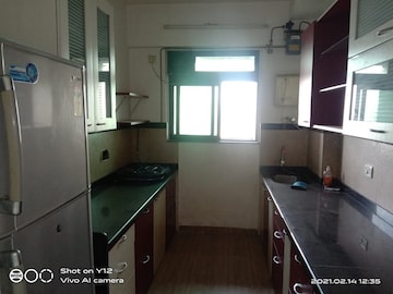 Kitchen in 2 BHK Apartment at Mahindra Splendour, Bhandup West – for Rent
