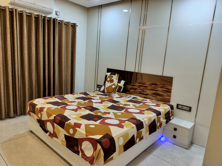 Bedroom, mirchandani-palms 3 Bedroom 1650 Sq.Ft. Apartment In Rahatani Pune 8493758