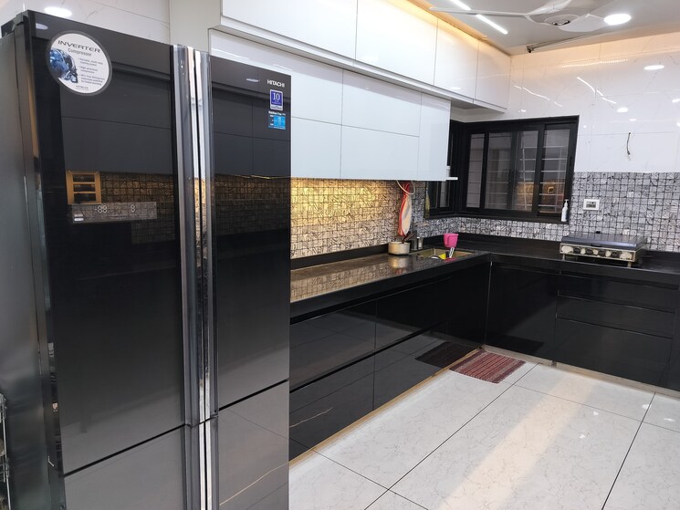 Kitchen, mirchandani-palms 3 Bedroom 1650 Sq.Ft. Apartment In Rahatani Pune 8493758