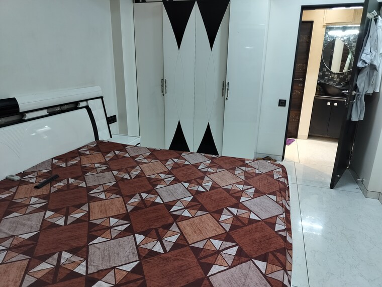 Master Bedroom, mirchandani-palms 3 Bedroom 1650 Sq.Ft. Apartment In Rahatani Pune 8493758