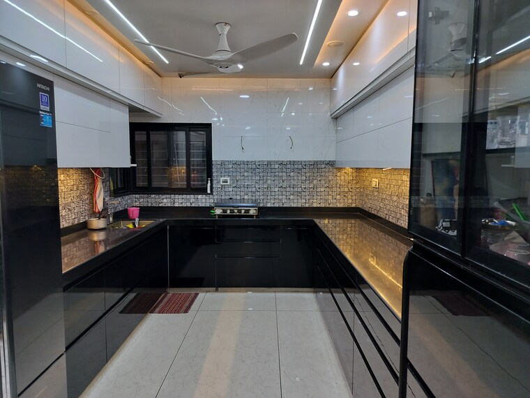 Kitchen, mirchandani-palms 3 Bedroom 1650 Sq.Ft. Apartment In Rahatani Pune 8493758