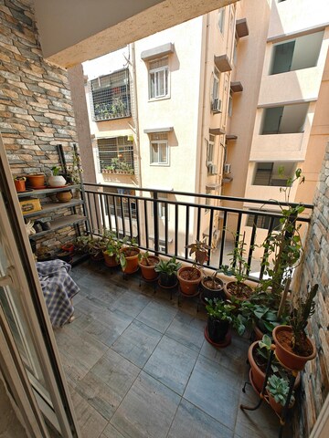 Balcony in 2 BHK Apartment at Empire Meadows, Ameenpur – for Rent