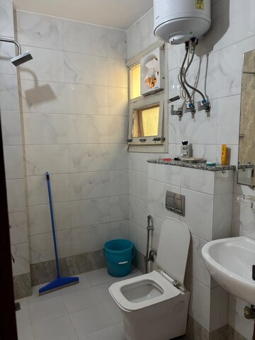 Bathroom in 3 BHK Apartment at Sector 27 – for Rent
