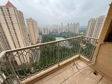 Balcony in 3 BHK Apartment at Hiranandani Skylark Enclave, Ghodbunder Road – for Rent