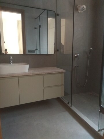 Bathroom in 4 BHK Builder Floor at New Friends Colony – for Rent