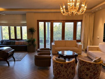Living Room in 4 BHK Builder Floor at Saket – for Rent