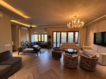 Living Room in 4 BHK Builder Floor at Saket – for Rent