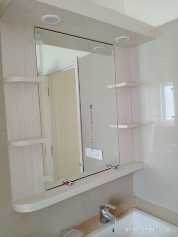 Bathroom in 4 BHK Apartment at Emaar Palm Terraces Select, Sector 66 – for Rent