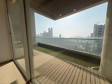 Balcony in 5 BHK Apartment at Avighna One Avighna Park, Lower Parel – for Rent
