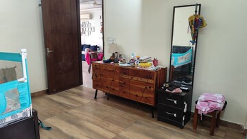 Bedroom in 3 BHK Builder Floor at Srishti Greenfield Homes, Green Fields Colony – for Rent