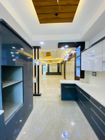 Kitchen in 3 BHK Builder Floor at Srishti Greenfield Homes, Green Fields Colony – for Sale