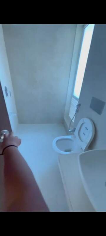 Bathroom in 1.5 BHK Apartment at Dosti West County, Balkum Pada – for Rent