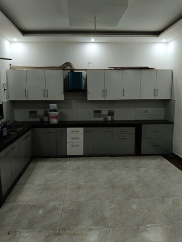 Kitchen in 3 BHK Builder Floor at Dhakoli Village – for Rent