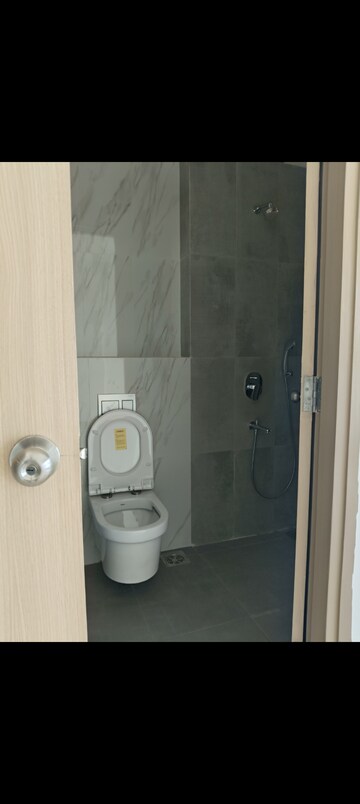 Bathroom in 3 BHK Apartment at Rajesh Raj Infinia, Malad West – for Rent