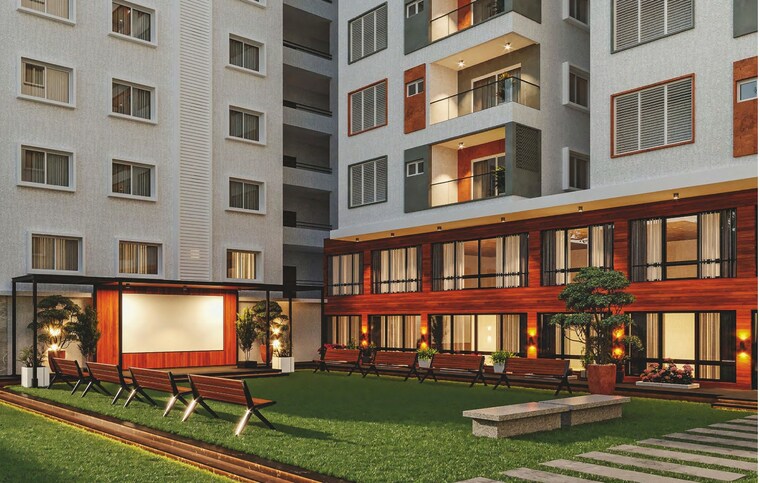 Exterior View, asr-life-spaces 3 Bedroom 2230 Sq.Ft. Apartment In Petbasheerabad Hyderabad 8494804