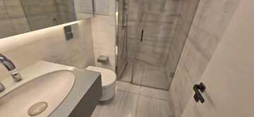 Bathroom in 4 BHK Apartment at Lodha World Crest, Worli – for Rent