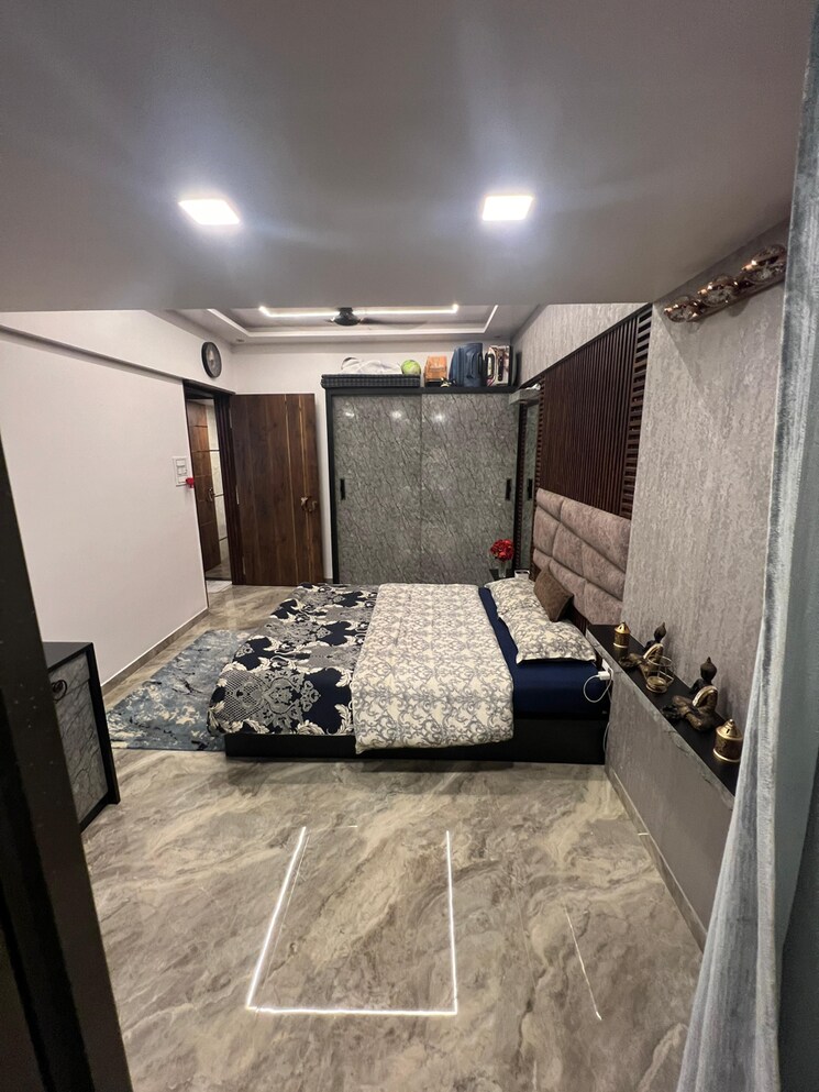 Bedroom, giriraj-sapphire 1 Bedroom 419 Sq.Ft. Apartment In Kharghar Sector 35e Navi Mumbai 8494836