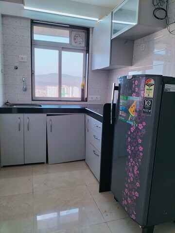 Building Lobby in 1 BHK Apartment at Sethia Imperial Avenue, Malad East – for Rent