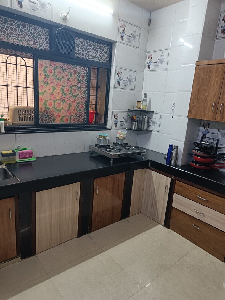 Kitchen, radiant-hill-view 2 Bedroom 1200 Sq.Ft. Apartment In Kondhwa Pune 8494842