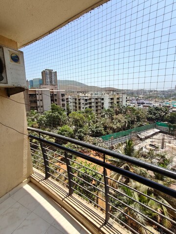 Balcony in 2 BHK Apartment at Raheja Heights Phase 2, Goregaon East – for Rent