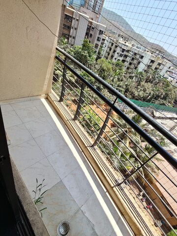 Balcony in 2 BHK Apartment at Raheja Heights Phase 2, Goregaon East – for Rent