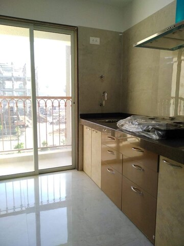Kitchen in 1 BHK Apartment at JVM Sky Court, Bhayandarpada – for Rent