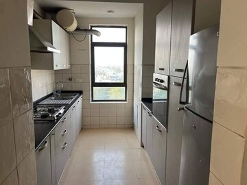 Kitchen in 3 BHK Apartment at Unitech Fresco, Sector 50 – for Rent