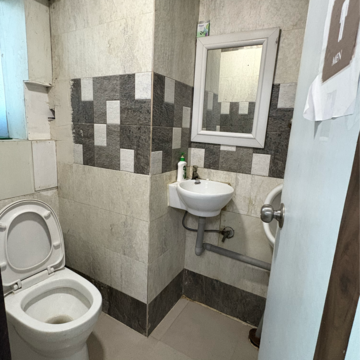 Bathroom in  Office Space at Netaji Subhash Place – for Rent