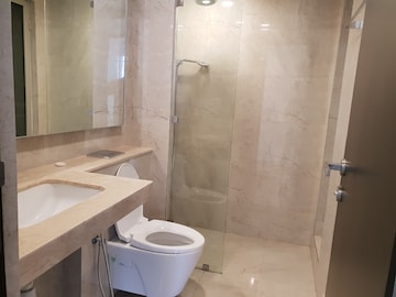 Bathroom in 2 BHK Apartment at Hiranandani Atlantis, Powai – for Rent