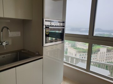Kitchen in 2 BHK Apartment at Hiranandani Atlantis, Powai – for Rent