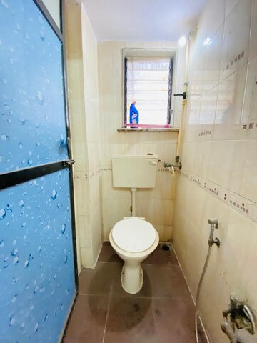 Bathroom in 1 BHK Apartment at Om Sai Residency Dombivali, Dombivli East – for Sale